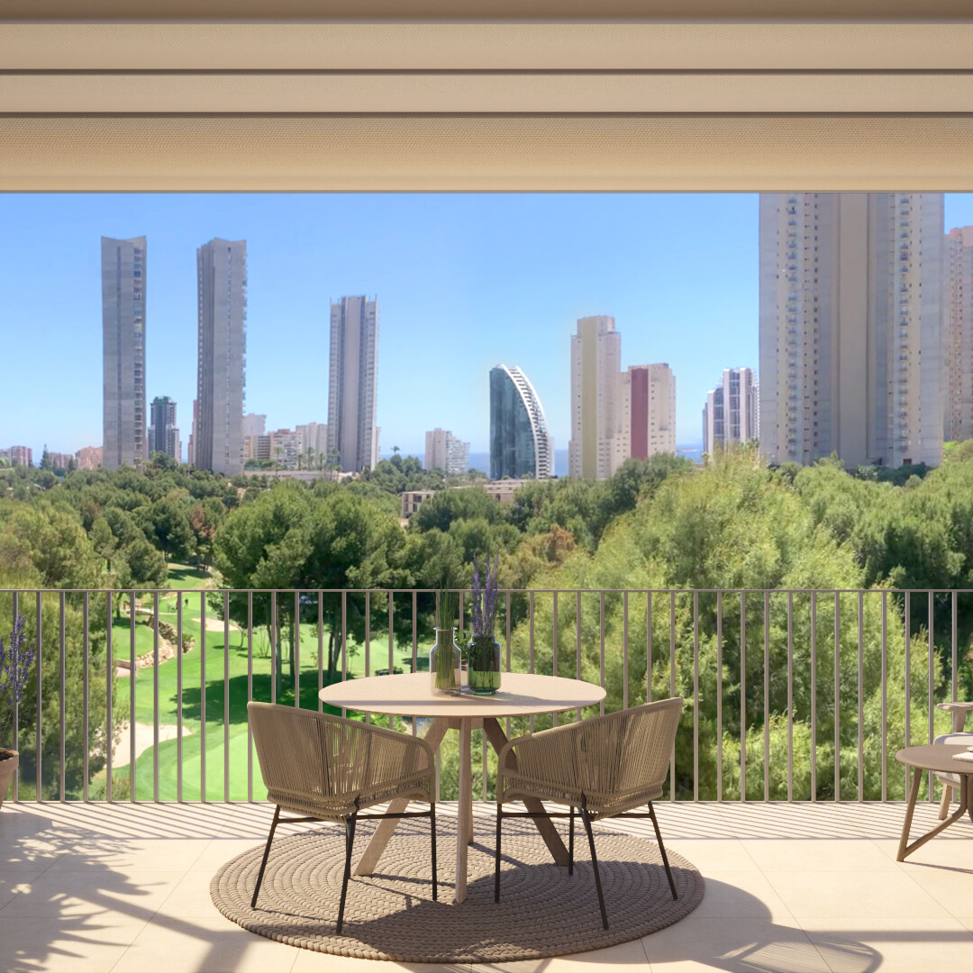 Senior living benidorm white investing interior terraza